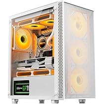 Amazon.co.jp: ゲーミングPCケース 強化ガラス製ミニタワー型PC