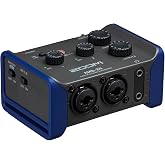 ZOOM(ズーム) AMS-24 USB オーディオインターフェース 軽量 134g 2in/4out | DGP2026受賞 USB Type-C 2系統ヘッドホン 電池駆動 24bit/96kHz ライブ配信ゲーム実況 スマホ/PC対応【国内正規