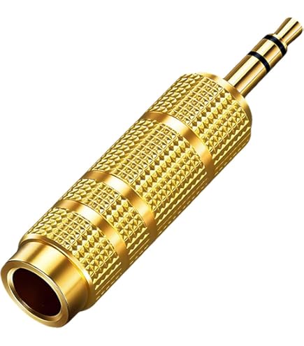 Amazon | ELPA 変換アダプタ 3.5φステレオミニプラグ-ステレオ標準