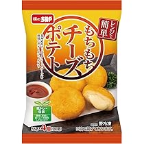 Amazon | 味のちぬや レンジで簡単!もちもちチーズポテト 4コ | 味の