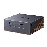 UGREEN Maxidok 17in1 Thunderbolt5 ドッキングステーション Thunderbolt5×2 | 3画面出力 8K60Hz 120Gbps高速転送 M.2SSD増設 240W給電 USB‑A/C3.2×3+2.5GLAN+