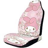 Amazon Co Jp シートカバー カーシートカバー マイメロディ ウサギ 防塵 汚れ防止 バケットシート おしゃれ 軽自動車 普通車 Suv 前席適用 滑り止め ポケット付き汎用 車用 カー用品 シート保護 車 バイク