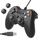 エレコム ゲームパッド 有線 Xinput PS系配置 FPS仕様 メカニカルトリガー スティックカスタマイズ対応 振動 ブラック JC-GP30SVBK