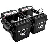 POWERBLOCK 可変式ダンベル 18.1～45.4kg 2個セット 対応スタンドセット（別売） 1.1kg刻み トレーニング用 オールラウンド | 筋トレダンベル 可変式 16・22・28段階重量調節 自宅での筋トレ・フィットネスに