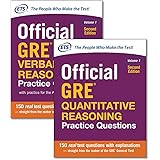 Official GRE Quantitative Reasoning Practice Questions + Official GRE Verbal Reasoning Practice Questions