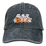大人 デニム キャップハッピーハロウィン パンプキン かぼちゃ 今季最新 旅行 レジャー・キャップ ストーリート系 紫外線対策 日よけ 小顔効果 プリント付き 無地 ライトブルー