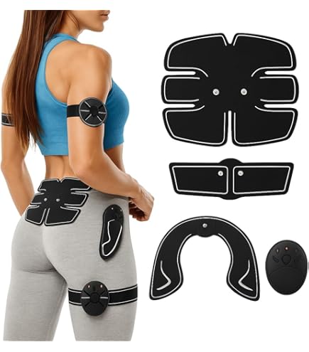 SIXPAD Powersuit Top Controller Set, MTG, EMS Abdominal Belt, No