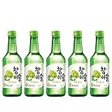 【韓国焼酎ソジュ】JINRO チャミスル マスカット [リキュール 13度 360ml×5本 ]
