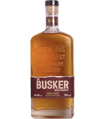 BUSKER アイリッシュウイスキー 700ml 44.3%x６本 バスカー アイリッシュウィスキー 700ml | 三代目 酒やしもだいら