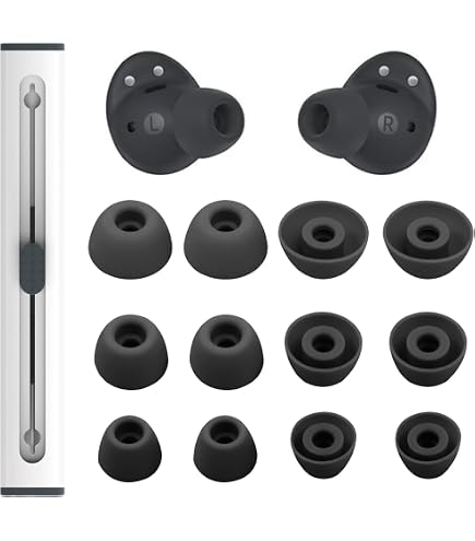 Amazon.co.jp: Galaxy Buds Pro イヤーチップ 6ペア 交換用 イヤー