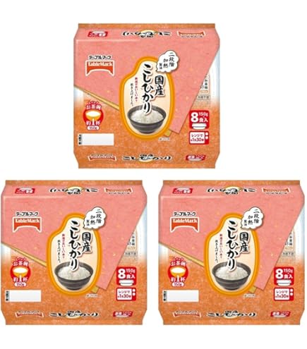 Amazon | テーブルマーク 国産こしひかり 10食パック (180g×10個)×4個