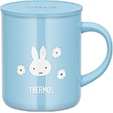 Thermos JDG-352LTD D-Y Stainless Steel Vacuum Insulated Mug, 11.8 fl oz (350 ml), Dot Yellow, JDG-350B, Thermos, Vacuum Insul