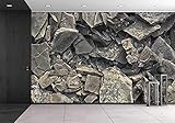 wall26 自己粘着壁紙大型壁画シリーズ 66"x96" WMR-WP-X-D683-66x24x4