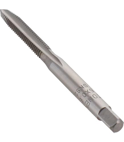 Amazon.co.jp: ハンドタップ M4 逆ネジ (左) 4mm (M4 0.7 HSS