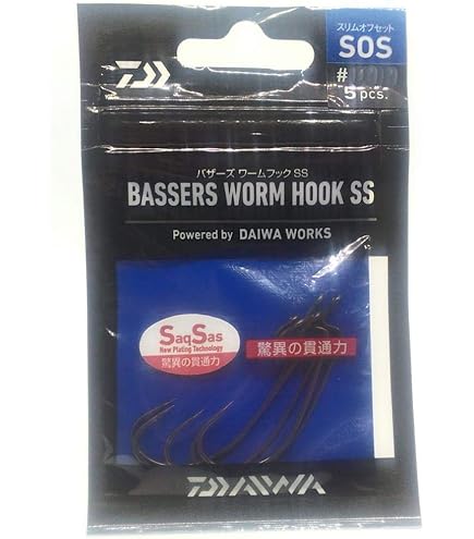 Amazon | ダイワ(DAIWA) バサーズワームフックSS・SOS#2 850377