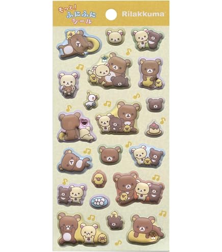 Amazon.co.jp: サンエックス(San-X) リラックマ ふにふにシール
