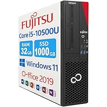 Amazon.co.jp: 【即戦力・デスクトップPC】富士通 ESPRIMO D5010