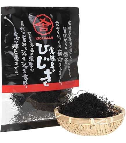 Amazon | 湯島の鉄釜ひじき 30g 熊本県産 | 割主烹従 飛竜 | 乾燥