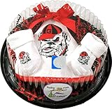 Georgia Bulldogs Baby Pieceのケーキギフトセット