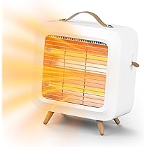 ストーブ ヒーター 電気ヒーター スペースヒーター 360°速暖 1200W Amazon | 【2024最新進化＆暖房ヒーター】ストーブ ヒーター
