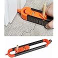 GOZWELL Precise Contour Gauge with Lock for Pencil - Scribe Tool Woodworking Edge Corner Measuring Profile Duplicator