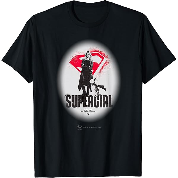 Amazon | DC Comics/ スーパーガール(SUPERGIRL) Tシャツ | Tシャツ