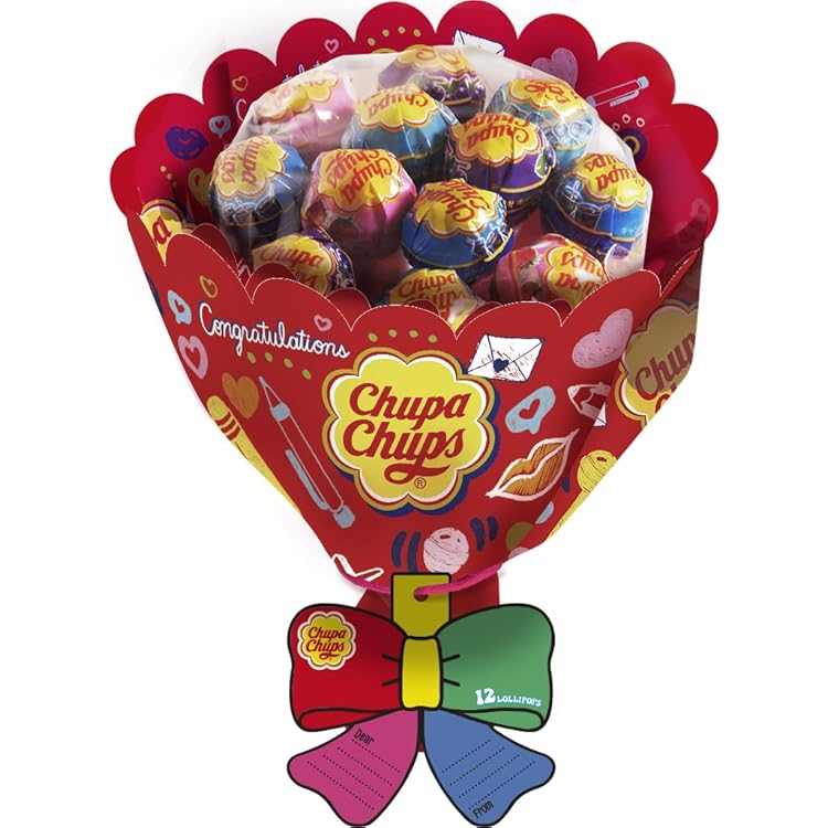Amazon.co.jp: Kracie Chupa Chups Flower Bouquet 1 Bag : Food