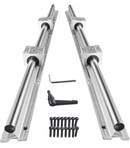 Amazon | CNCMANS SBR16 1200mm リニアレールガイド SBR16 完全