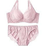 [エメフィール] レースリフト 脇高 ブラジャー&ショーツ (FGHカップ) [上下セット] レディース