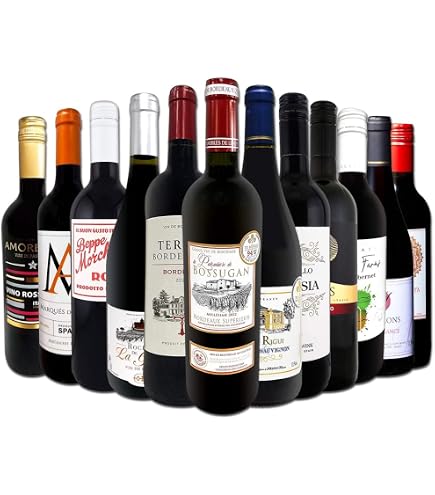Amazon.co.jp: スペイン産 赤ワイン セット 飲み比べ 750ml x 12本 