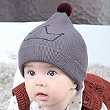ルテンズ（Lutents）ベビー帽子 ニット帽子 男の子 女の子 新生児 秋冬 0-1歳 キッズ帽子 キャップ かわいい 子供 防寒 ハット 出産祝い 防風 子供用秋 冬 男女兼用 防寒対策 ギフトに
