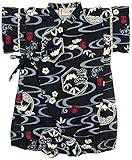 村信 富士山柄 甚平風ロンパス 70cm コン 71571 日本製