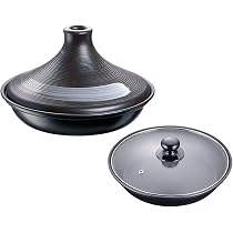 Amazon｜イシガキ産業 ブローディア IHタジン鍋(ガラス蓋付) 19㎝ 茶