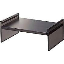 Amazon｜山崎実業(Yamazaki) 伸縮 冷蔵庫中 収納ラック ブラック 約W30