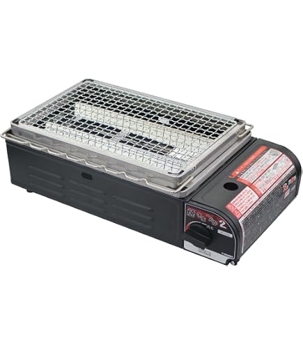 Amazon | ニチネン 遠赤外線グリル カセットボンベ式 2.1kW (アルミ