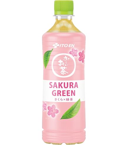 Amazon.co.jp: 伊藤園 お～いお茶 SAKURA GREEN 600mlペットボトル×24