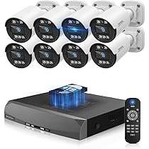 Amazon.co.jp: 【双方向通話・500万画素】OHWOAI POE防犯カメラセット