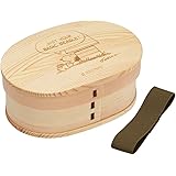 スケーター(Skater) 曲げわっぱ 弁当箱 550ml 液漏れしにくいパッキン付き わっぱ ベルト付 スヌーピー WLB6-A