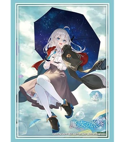 Amazon.co.jp: Key-th 魔女の旅々 スリーブ（イレイナ/食べ歩き） 約