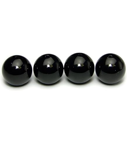 一つは持ちたい！シベリア産、モリオンたん！サイズ小さくできます！ Amazon | 4mm～18mm 5A モリオン 黒水晶 1連39cm 通し針、解説書