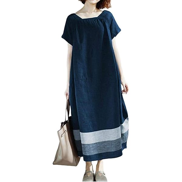 ヴェリテクール リネン オーバーサイズ ゆったり チェックワンピース 麻 0612072600_6668cef82b086.jpg