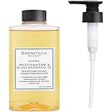 ORIENS'TELLA(オリエンステラ) オーガニックシャンプー 300ml メドウフォーム&オリーブシャンプー05 (ポンプ付き) ナチュラル処方 ハリ いい香り アロマ おしゃれボトル ギフト