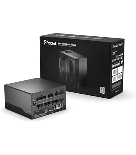 Amazon | Fractal Design Ion+ 2 Platinum 660W PC電源ユニット 80PLUS 