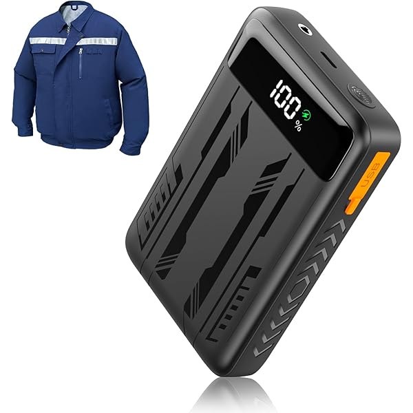 Amazon.co.jp: [THEKU] 電熱ベスト バッテリー DC7.4V高出力 ヒーター