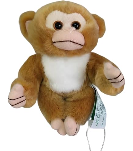 Amazon.co.jp: キュート販売 サルマスコット Z0109 H8×W4×D4cm : おもちゃ