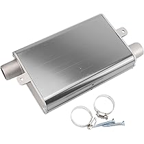 燃焼ヒーターのステンレス製マフラー＆訳ありハイエース用フォグランプ