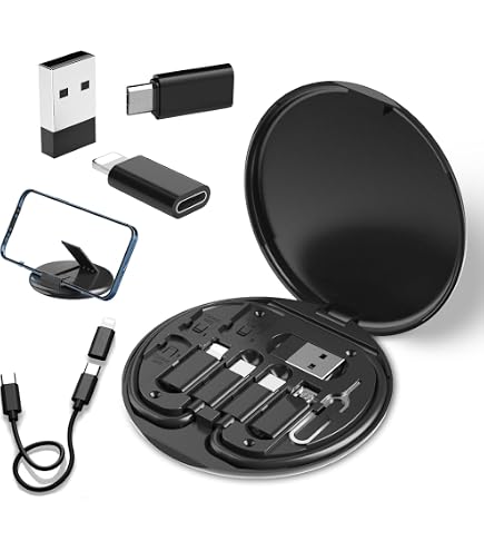 USB-C To Mini USB OTG Cable – Sync, Charge & Data Transfer Adapter (Black)