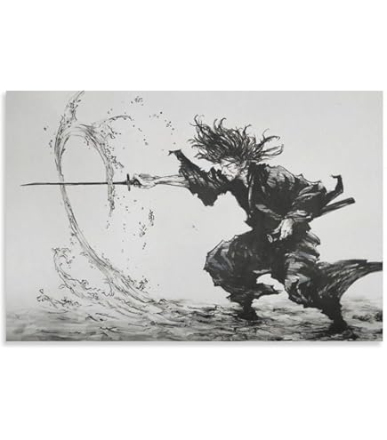 Amazon.co.jp: アニメ ポスター 宮本 武蔵 バガボンド ポスター