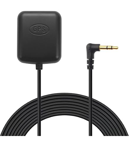 Amazon.co.jp: BINGFU 車用ダッシュカム GPS アンテナ 3.5mm プラグ