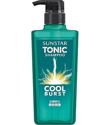 Amazon.co.jp: Sunstar Tonic Shampoo, Refreshing Scalp Care, 16.2